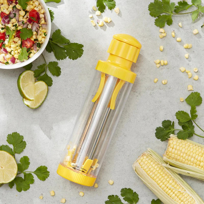 Deluxe Corn Stripper remove kernels without the mess