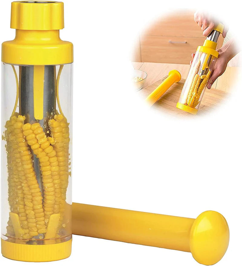 Deluxe Corn Stripper remove kernels without the mess